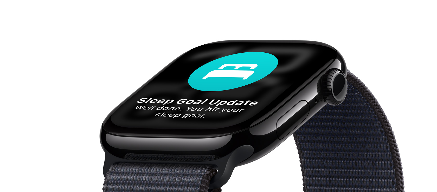 The Possible Sleep Apnea notification on an Apple Watch Series 10.