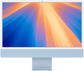 藍色 iMac