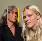 使用相片人物置中功能，突顯每個人的面孔