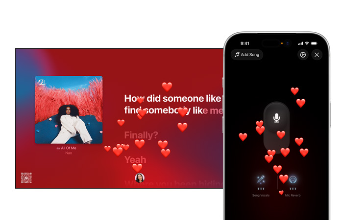 Apple Music 正在播放 Chappell Roan 的《Pink Pony Club》,旁邊是歌詞轉寫