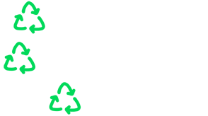 Titanio reciclado, cobalto reciclado y oro reciclado sobre un iPhone Air.
