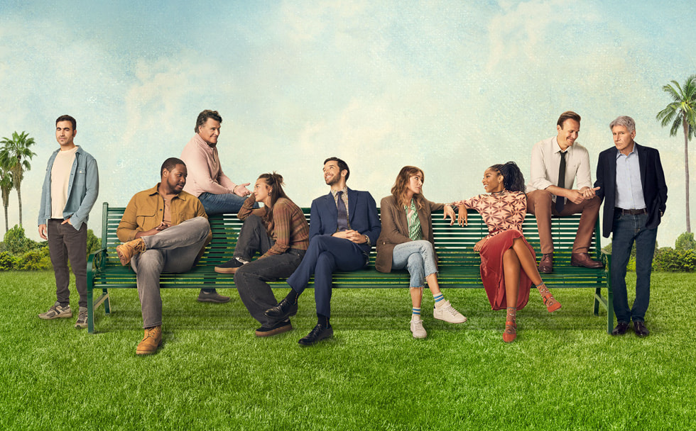 Key art from Apple TV+ series “Shrinking.”