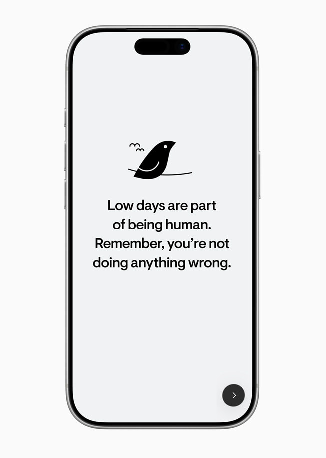 An image of the Stoic journalling app displayed on an iPhone 17 Pro bezel.