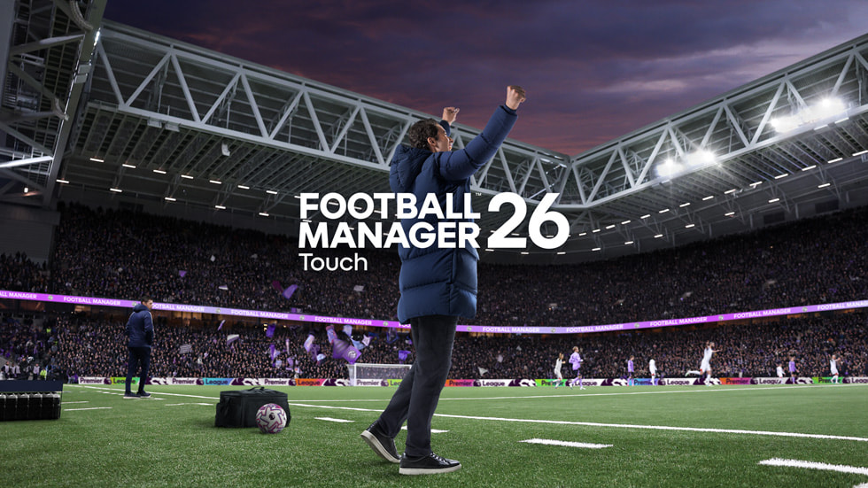 The hero art for Football Manager 26 Touch.