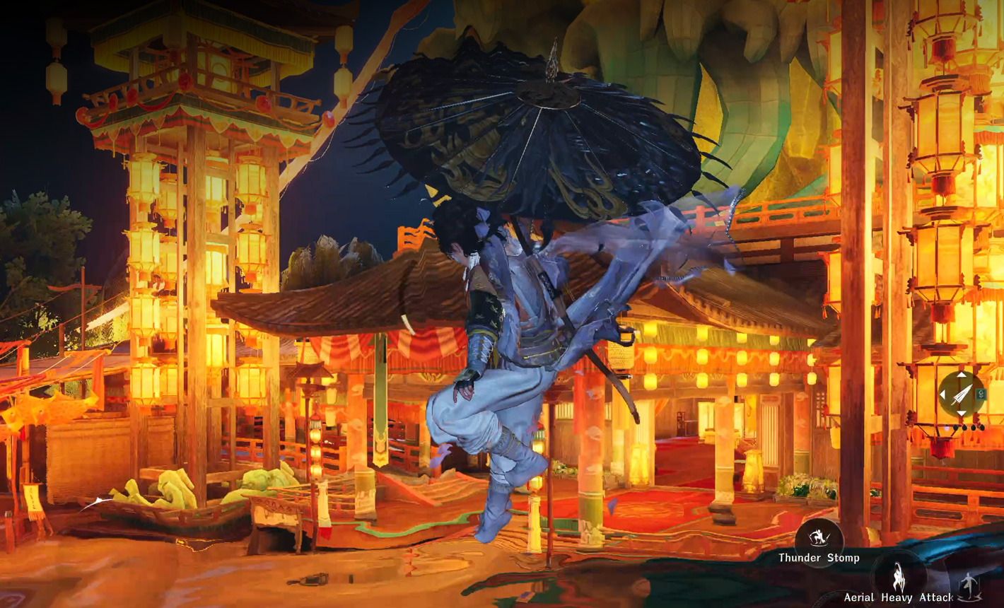 صورة رسومية للعبة فيديو الأكشن Where Winds Meet